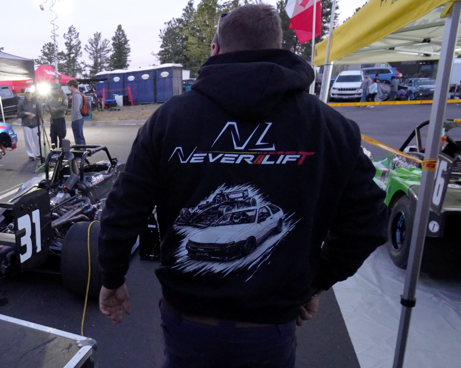 Never Lift Pikes Peak Hoodie - Image 4