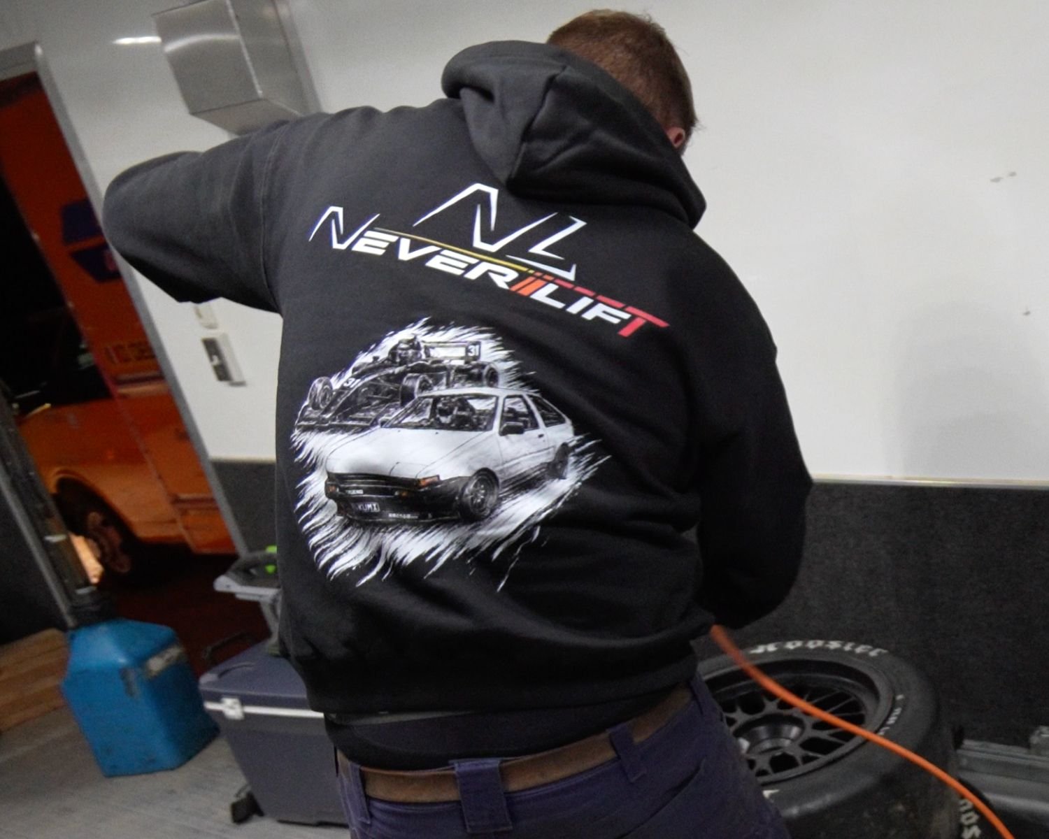 Never Lift Pikes Peak Hoodie - Image 3