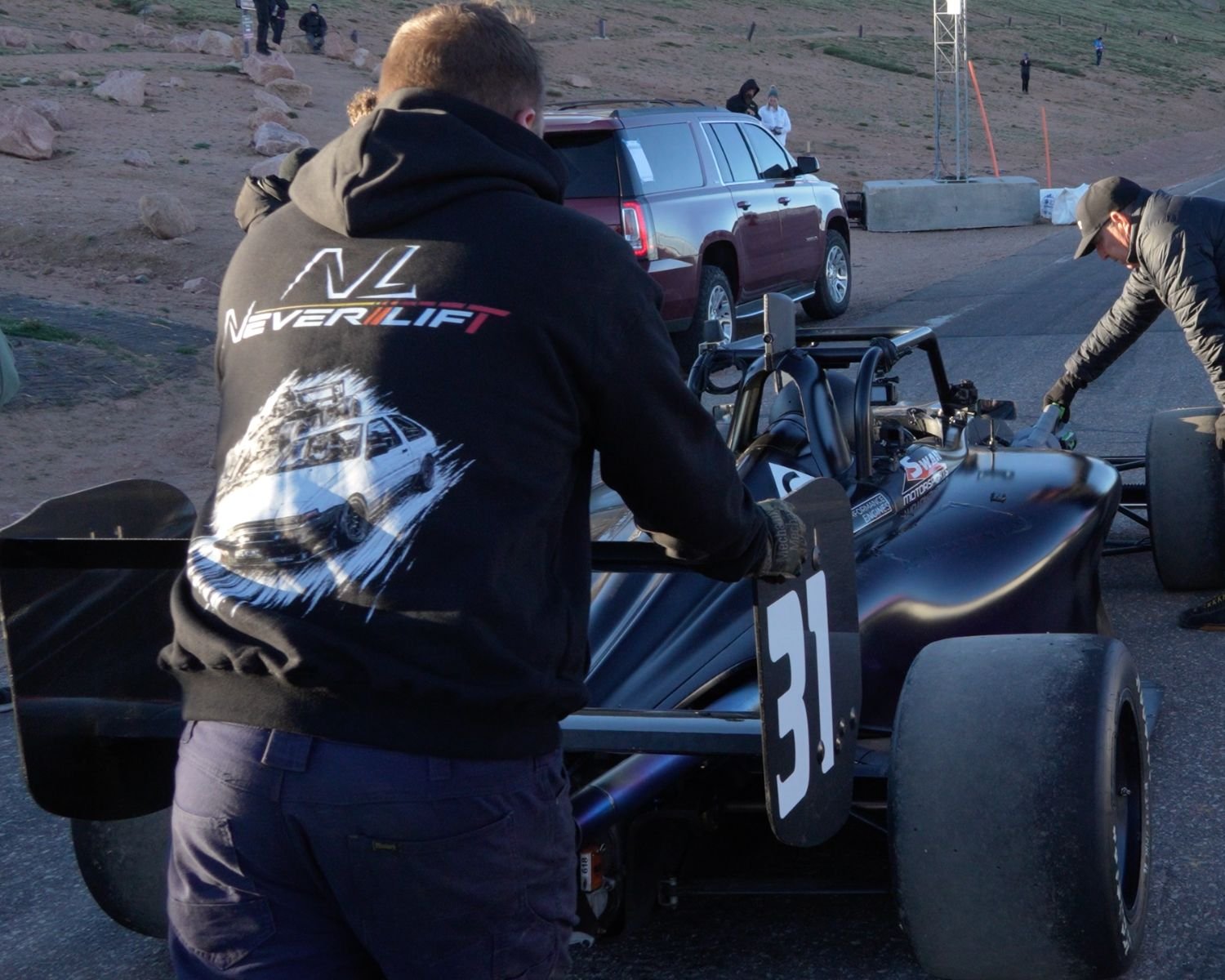 Never Lift Pikes Peak Hoodie - Image 6
